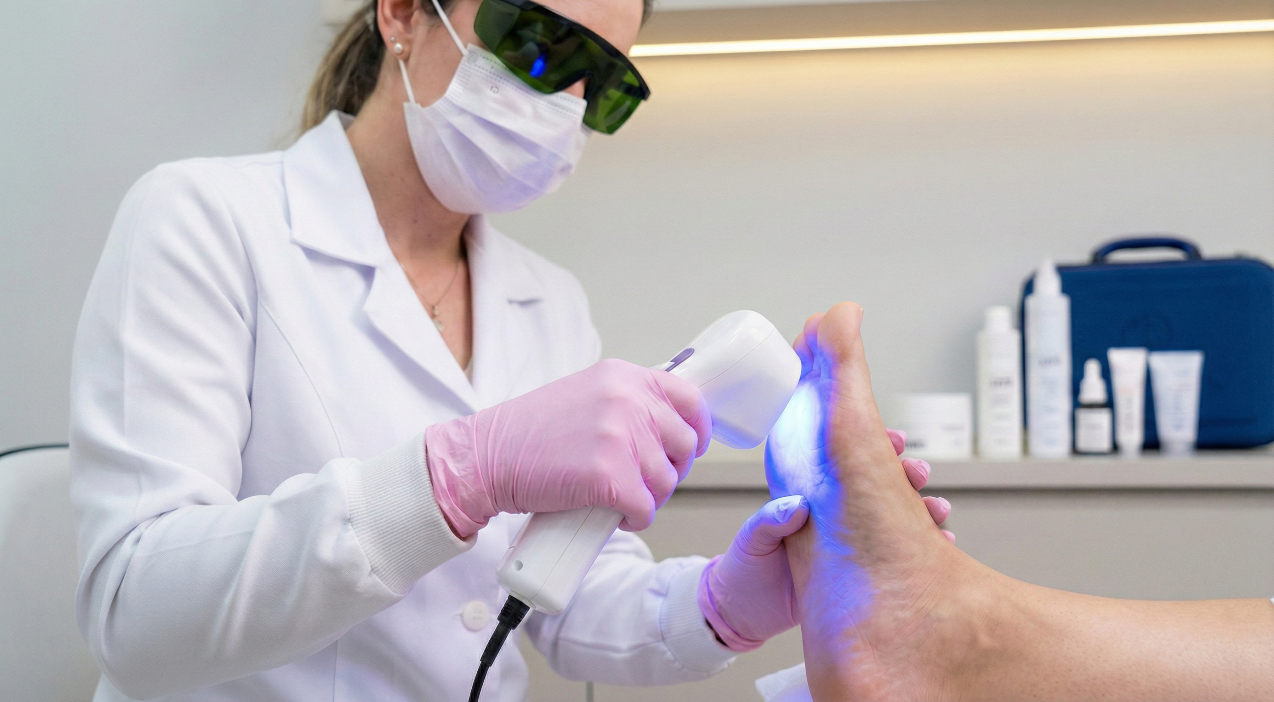 Fotobiomodulaçao na Podologia